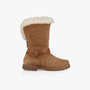 Ugg Nessa Kids Boots Brown (9582UITOM)